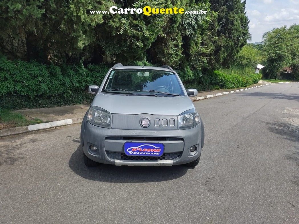 Fiat Uno Way 1.0 Flex 2014 4 Portas SEM ENTRADA!! - Loja