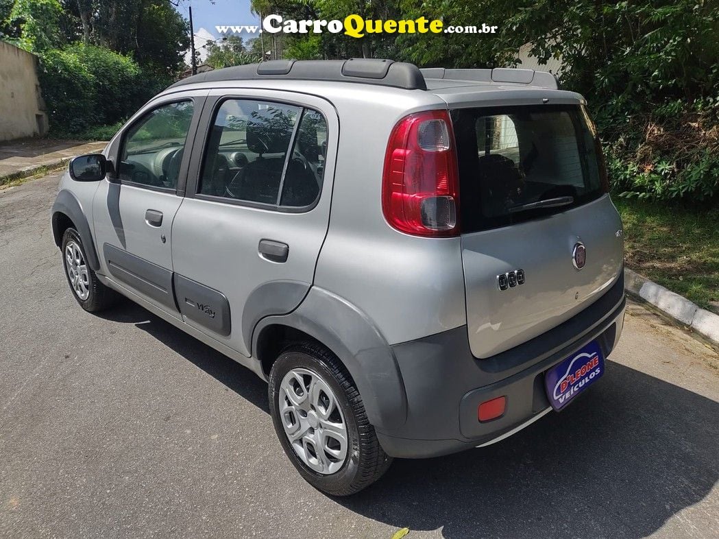 Fiat Uno Way 1.0 Flex 2014 4 Portas SEM ENTRADA!! - Loja