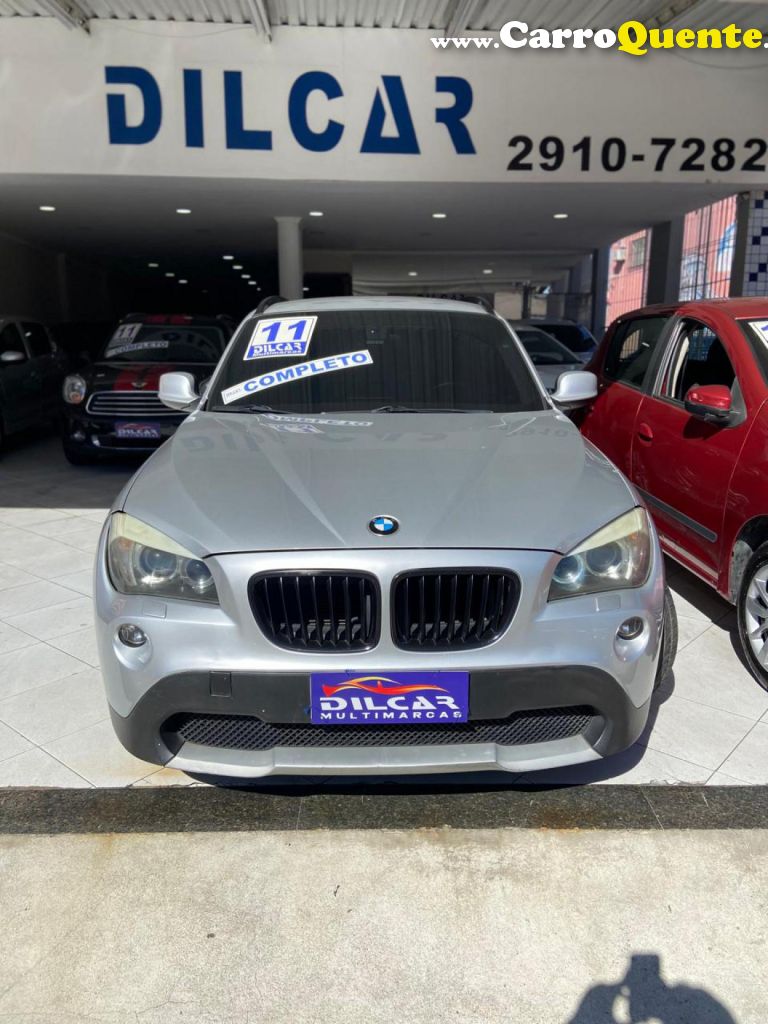 BMW   X1 SDRIVE 18I 2.0 16V 4X2 AUT.   PRATA 2011 2.0 GASOLINA - Loja