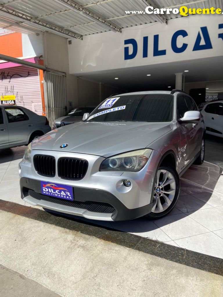 BMW   X1 SDRIVE 18I 2.0 16V 4X2 AUT.   PRATA 2011 2.0 GASOLINA - Loja