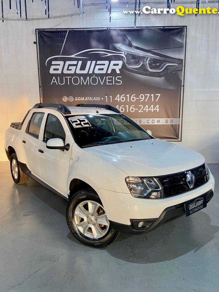 RENAULT   DUSTER OROCH EXPRESSION 1.6 FLEX 16V MEC   BRANCO 2022 1.6 GASOLINA E ÁLCOOL - Loja