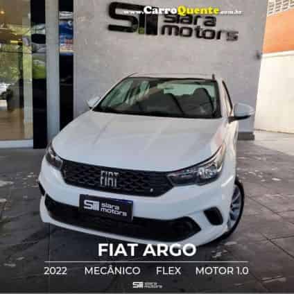FIAT   ARGO 1.0 6V FLEX.   BRANCO 2022 1.0 FLEX