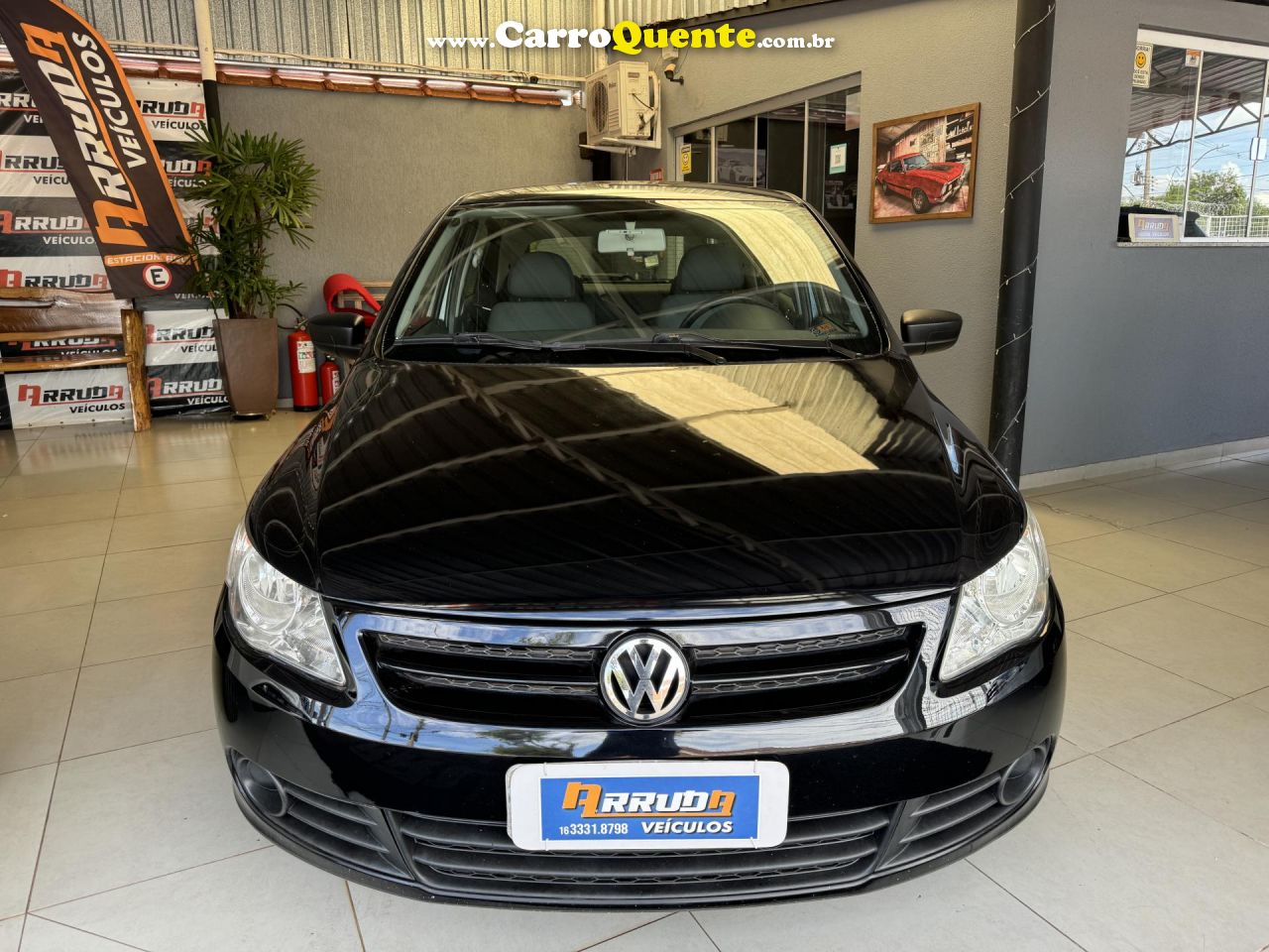 VOLKSWAGEN   GOL CITY (TREND)TITAN 1.0 T. FLEX 8V 4P   PRETO 2010 1.0 FLEX - Loja