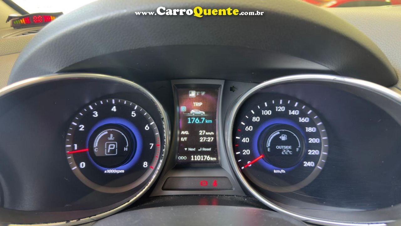 HYUNDAI   GRAND SANTA FÉ  3.3 V6 4X4 TIPTRONIC   PRATA 2015 3.3 GASOLINA - Loja