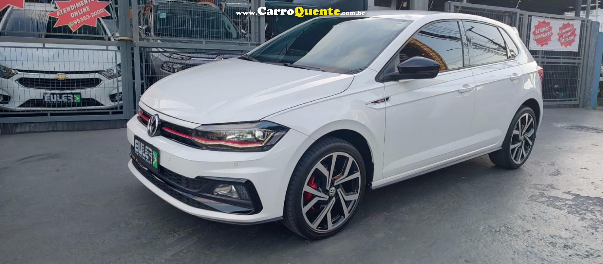 VOLKSWAGEN   POLO GTS 1.4 TSI 16V FLEX   BRANCO 2021 1.4 FLEX - Loja