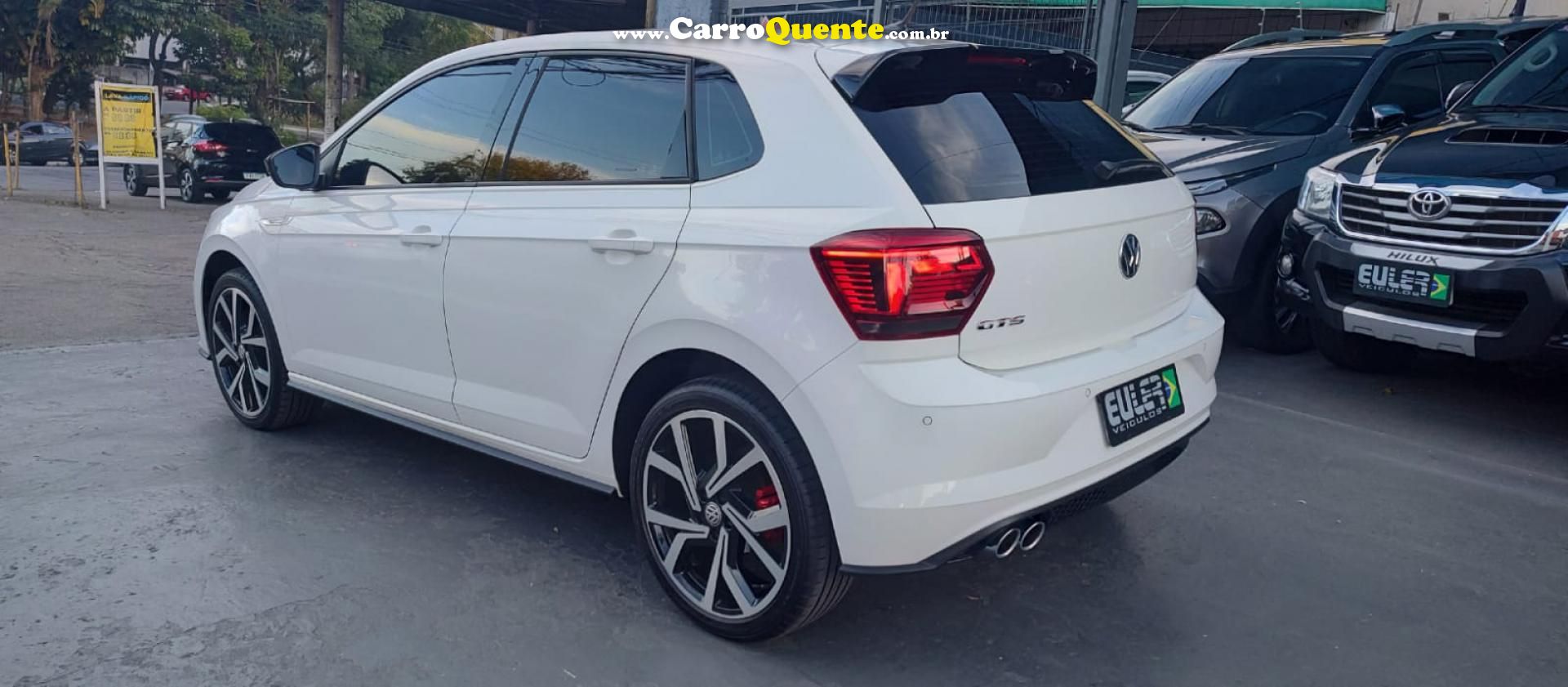 VOLKSWAGEN   POLO GTS 1.4 TSI 16V FLEX   BRANCO 2021 1.4 FLEX - Loja