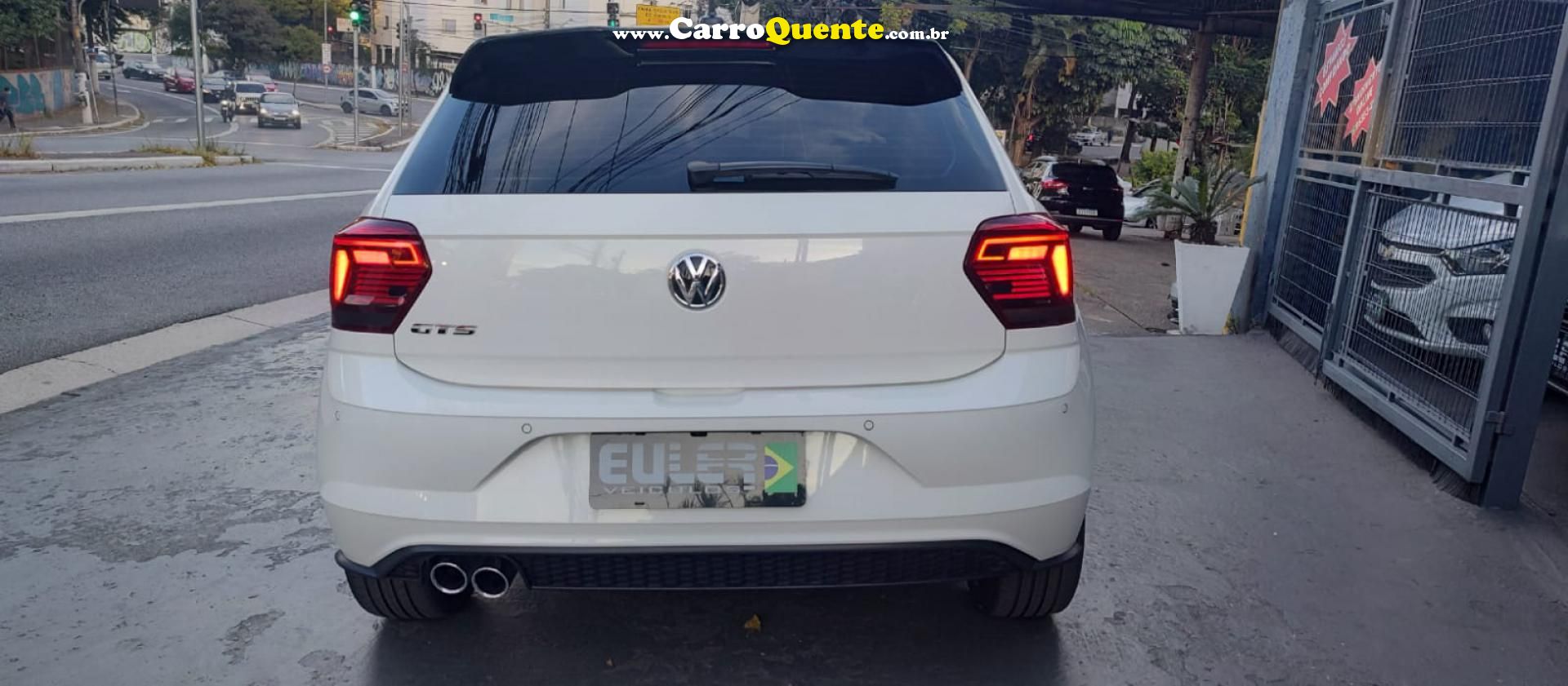 VOLKSWAGEN   POLO GTS 1.4 TSI 16V FLEX   BRANCO 2021 1.4 FLEX - Loja