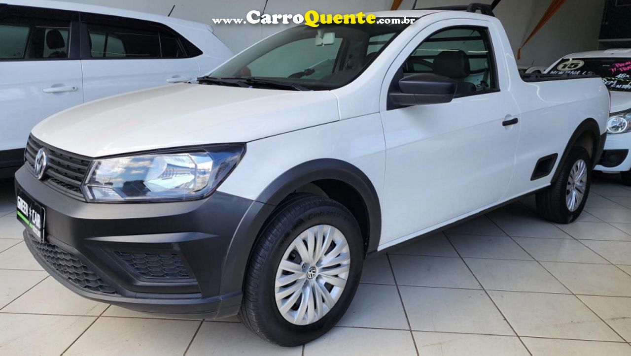 VOLKSWAGEN   SAVEIRO ROBUST 1.6 TOTAL FLEX 8V   BRANCO 2022 1.6 FLEX - Loja