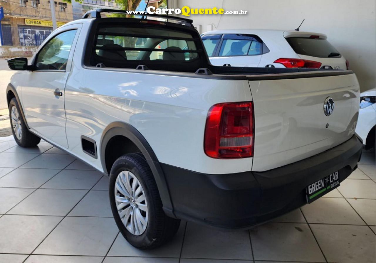 VOLKSWAGEN   SAVEIRO ROBUST 1.6 TOTAL FLEX 8V   BRANCO 2022 1.6 FLEX - Loja