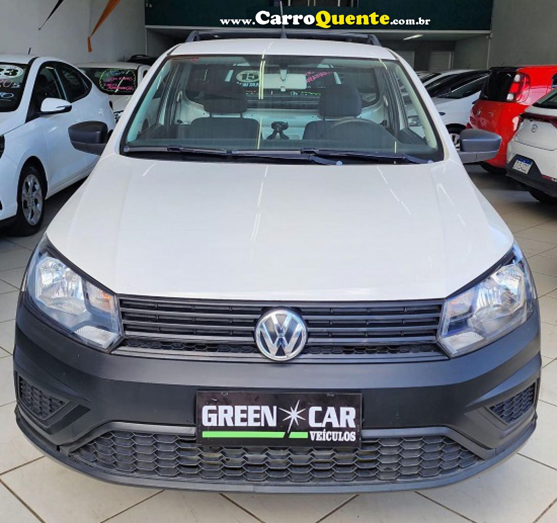 VOLKSWAGEN   SAVEIRO ROBUST 1.6 TOTAL FLEX 8V   BRANCO 2022 1.6 FLEX - Loja