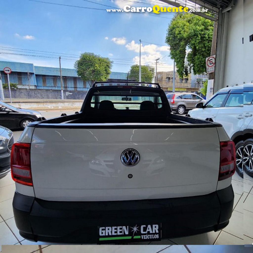 VOLKSWAGEN   SAVEIRO ROBUST 1.6 TOTAL FLEX 8V   BRANCO 2022 1.6 FLEX - Loja