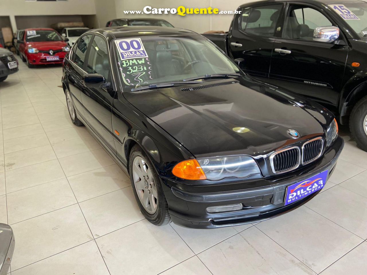 BMW   323I 2.5 24V   PRETO 2000 2.5 GASOLINA - Loja