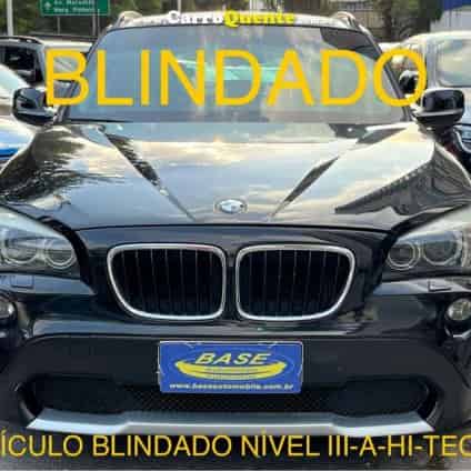 BMW   X1 SDRIVE 18I 2.0 16V 4X2 AUT.   PRETO 2011 2.0 GASOLINA