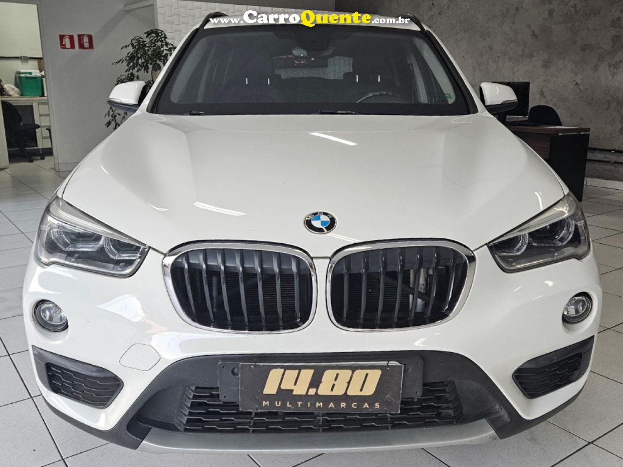 BMW   X1 SDRIVE 20I 2.02.0 TB ACTI.FLEX AUT.   BRANCO 2017 2.0 FLEX - Loja