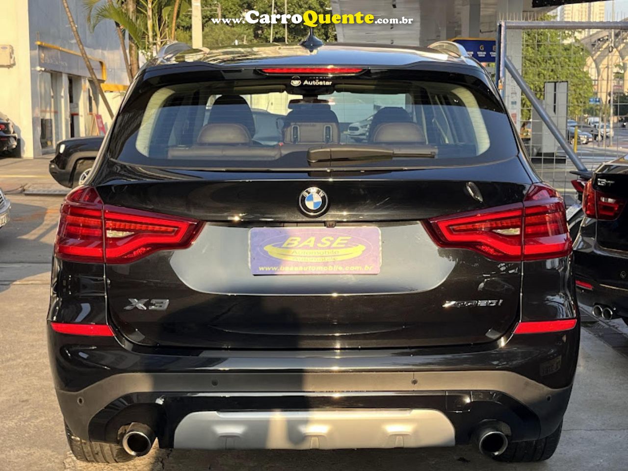 BMW   X3 XDRIVE 20I 2.0X-LINE BI-TB FLEX AUT.   PRETO 2019 2.0 T FLEX - Loja