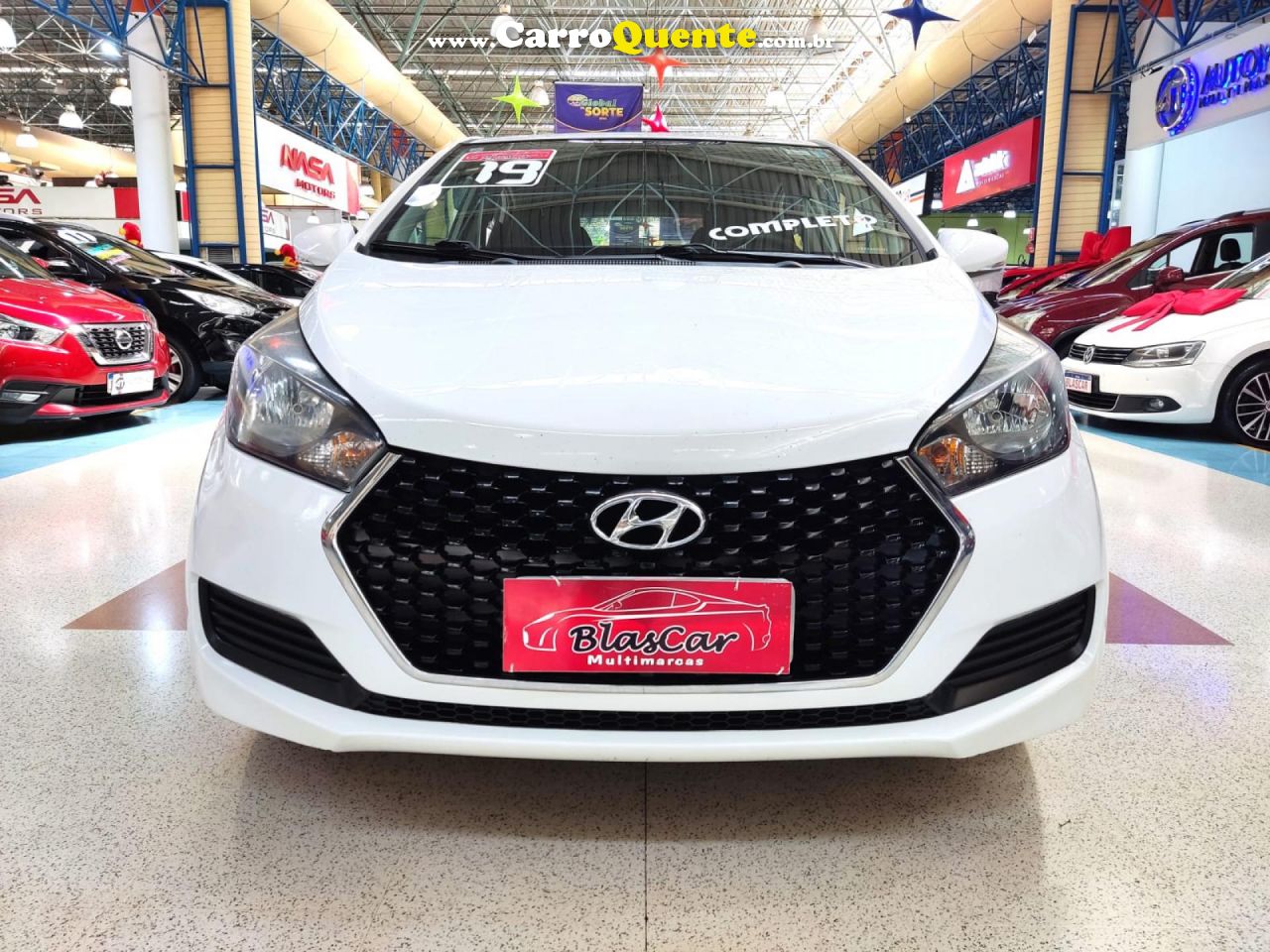 HYUNDAI   HB20 COMF.C.PLUSC.STYLE 1.0 FLEX 12V   BRANCO 2019 1.0 FLEX - Loja