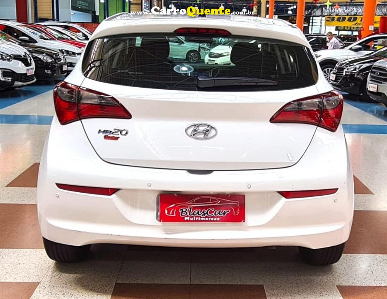 HYUNDAI   HB20 COMF.C.PLUSC.STYLE 1.0 FLEX 12V   BRANCO 2019 1.0 FLEX - Loja