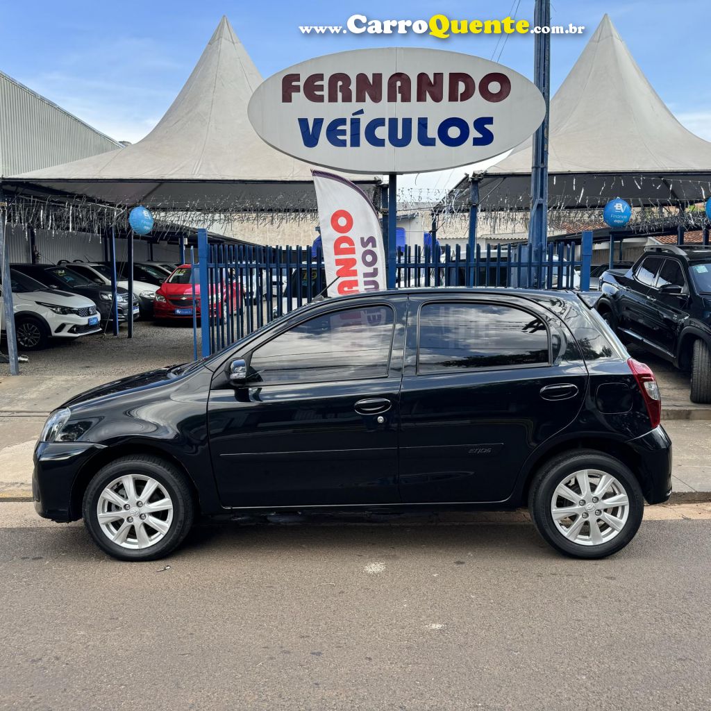 TOYOTA   ETIOS X PLUS 1.5 FLEX 16V 5P AUT.   PRETO 2020 1.5 FLEX - Loja