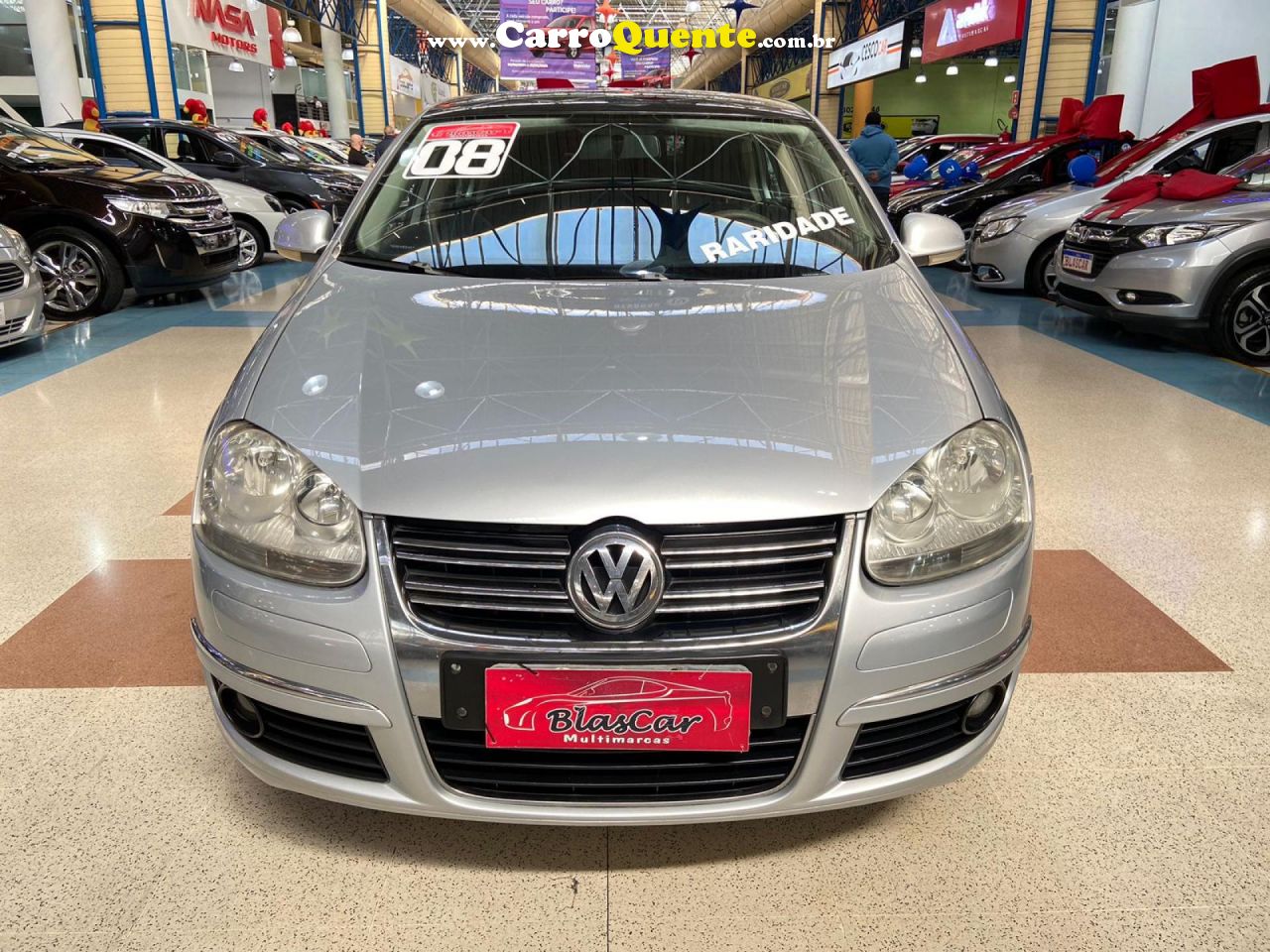 VOLKSWAGEN   JETTA 2.5 20V 150170CV TIPTRONIC   PRATA 2008 2.5 GASOLINA - Loja