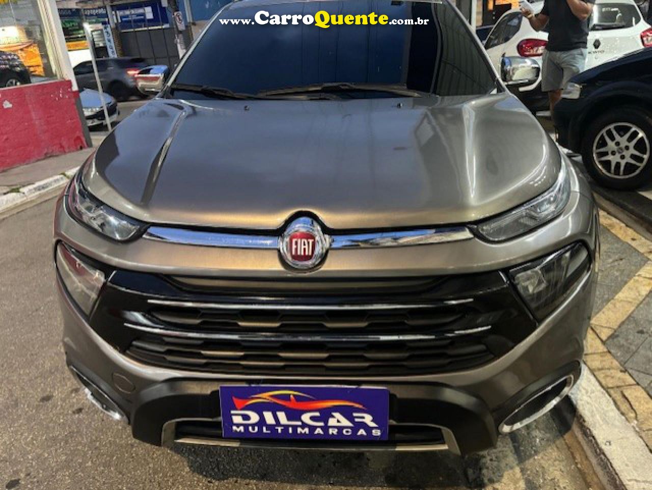 FIAT   TORO RANCH 2.0 16V 4X4 DIESEL AUT.   CINZA 2021 2.0 DIESEL - Loja