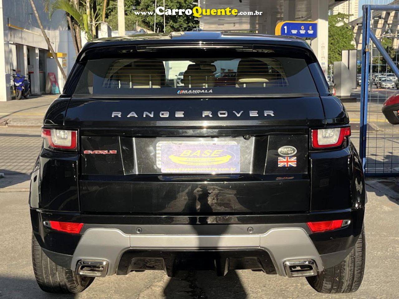 LAND ROVER   RANGE R.EVOQUE SI4 SE DYNAMIC 2.0 AUT.   PRETO 2016 2.0 GASOLINA - Loja