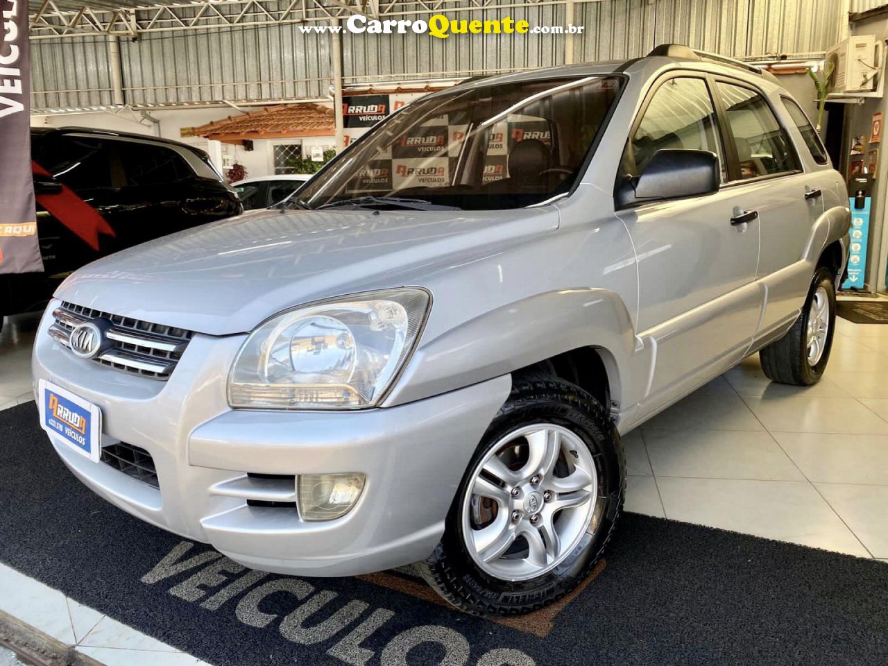 KIA   SPORTAGE LX 2.0 16V 142CV 5P   PRATA 2008 2.0 GASOLINA - Loja