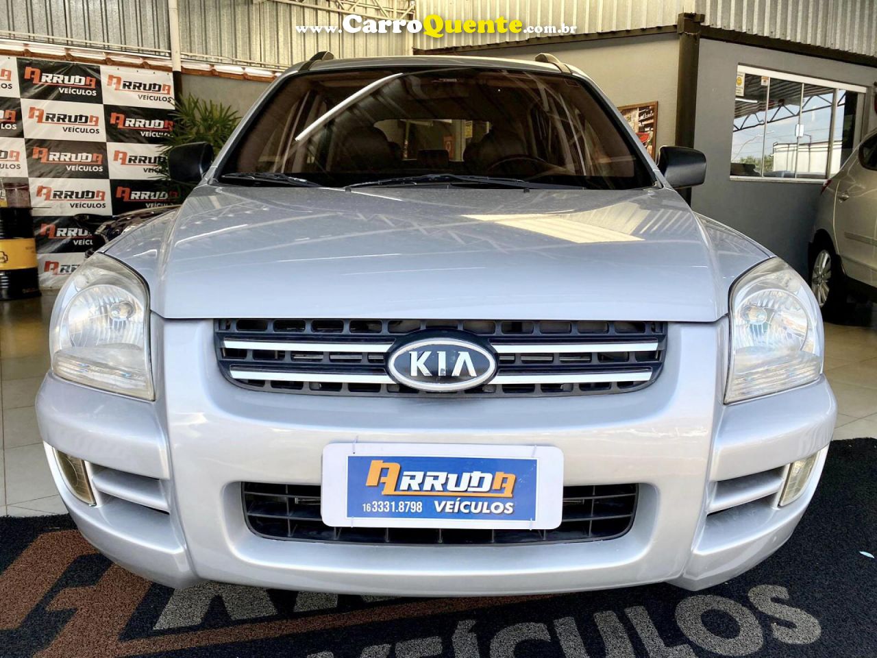 KIA   SPORTAGE LX 2.0 16V 142CV 5P   PRATA 2008 2.0 GASOLINA - Loja