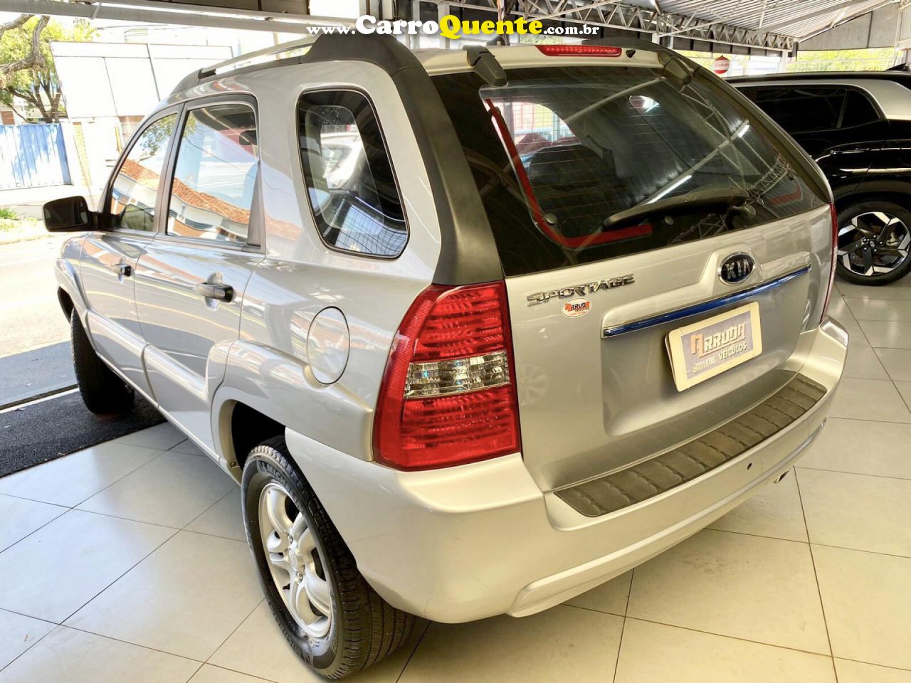 KIA   SPORTAGE LX 2.0 16V 142CV 5P   PRATA 2008 2.0 GASOLINA - Loja