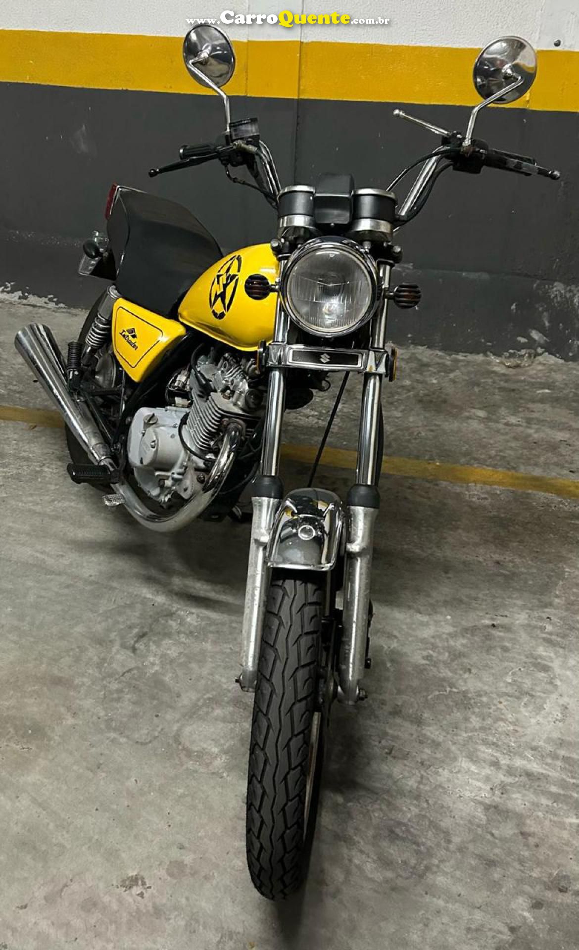 SUZUKI   INTRUDER 125   AMARELO 2007 125cc GASOLINA - Loja