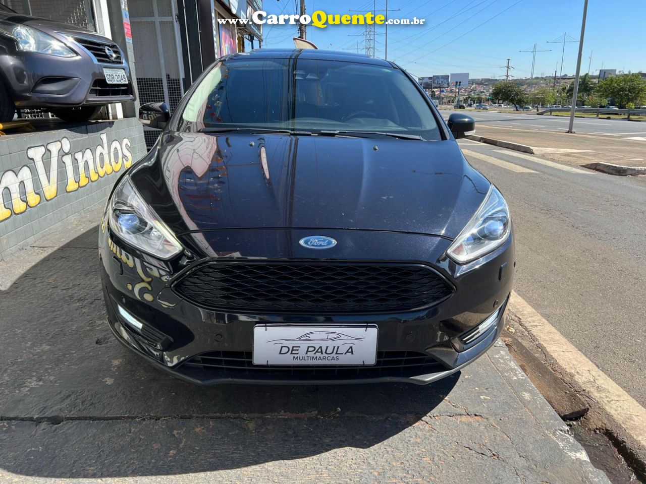 FORD   FOCUS TITATITA PLUS 2.0  FLEX 5P AUT.   PRETO 2017 2.0 FLEX - Loja