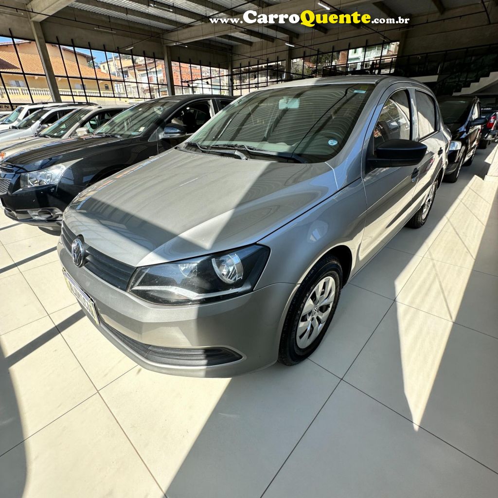 VOLKSWAGEN   VOYAGE  TRENDLINE 1.0 T.FLEX 8V 4P   PRATA 2016 1.0 FLEX - Loja