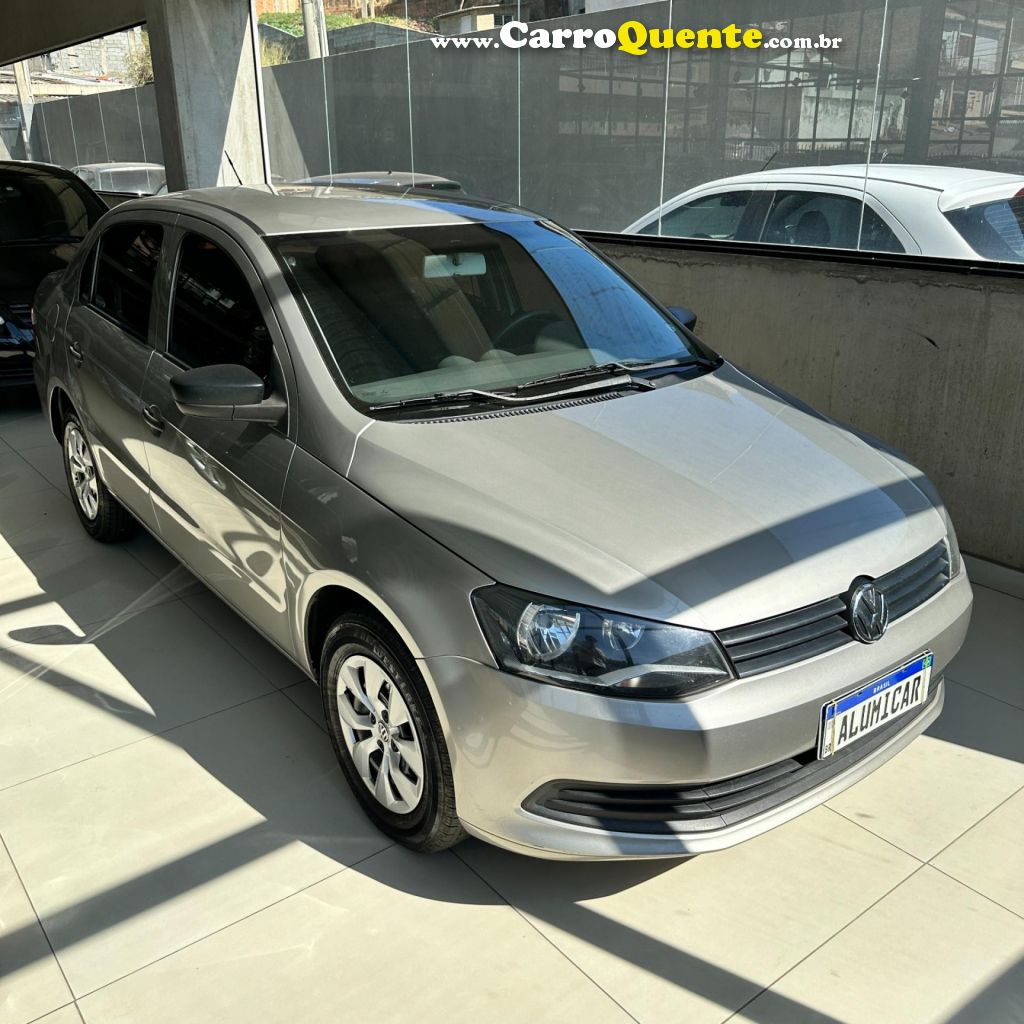 VOLKSWAGEN   VOYAGE  TRENDLINE 1.0 T.FLEX 8V 4P   PRATA 2016 1.0 FLEX - Loja