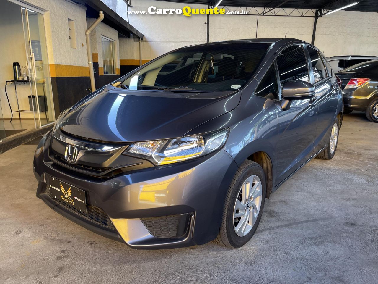 HONDA   FIT LX 1.5 FLEXONE 16V 5P AUT.   CINZA 2017 1.5 GASOLINA - Loja