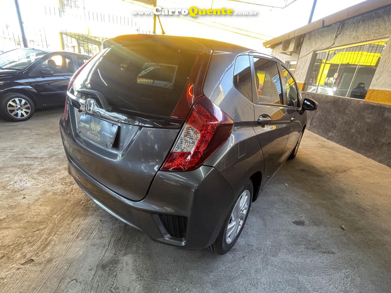 HONDA   FIT LX 1.5 FLEXONE 16V 5P AUT.   CINZA 2017 1.5 GASOLINA - Loja