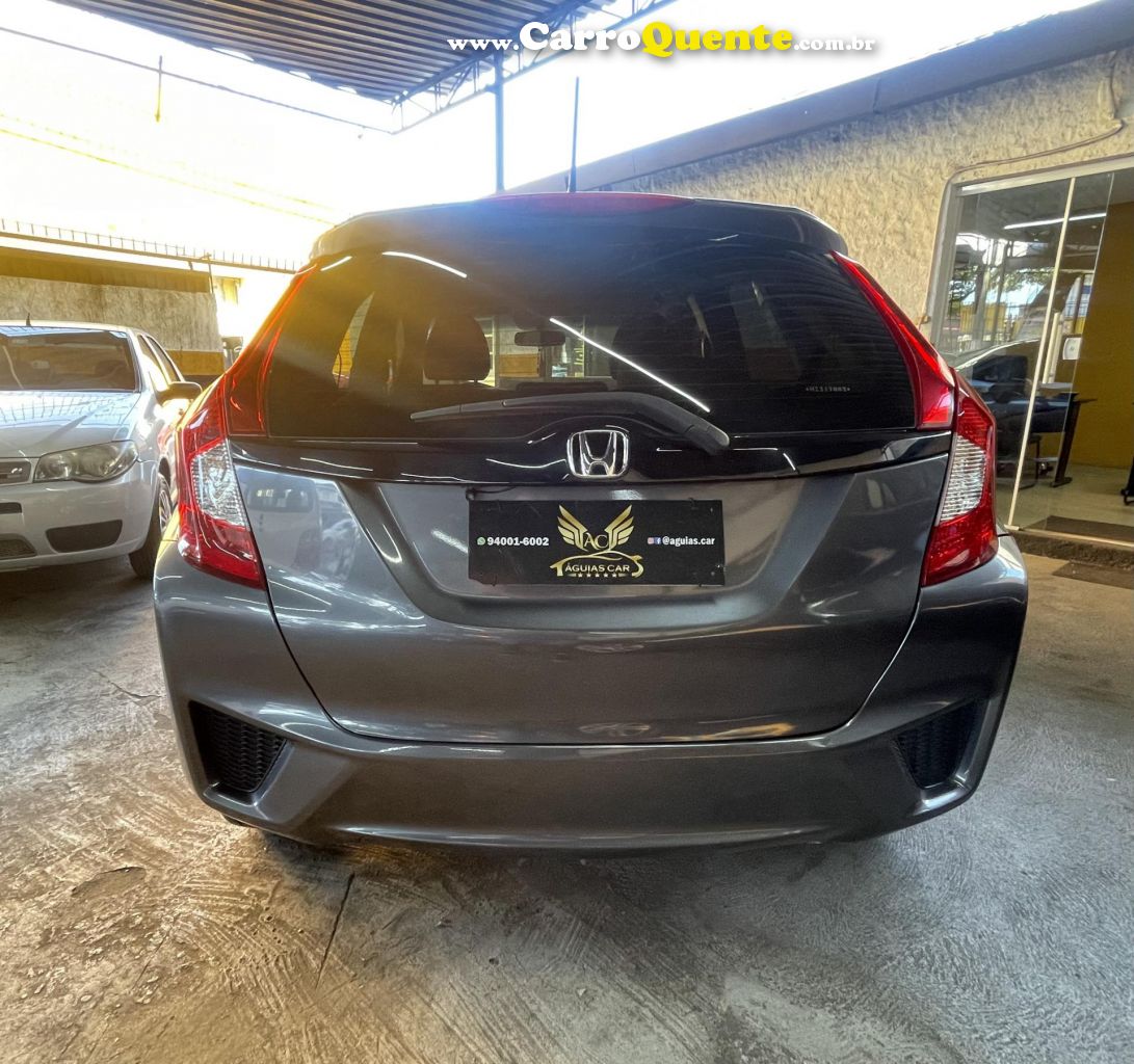 HONDA   FIT LX 1.5 FLEXONE 16V 5P AUT.   CINZA 2017 1.5 GASOLINA - Loja