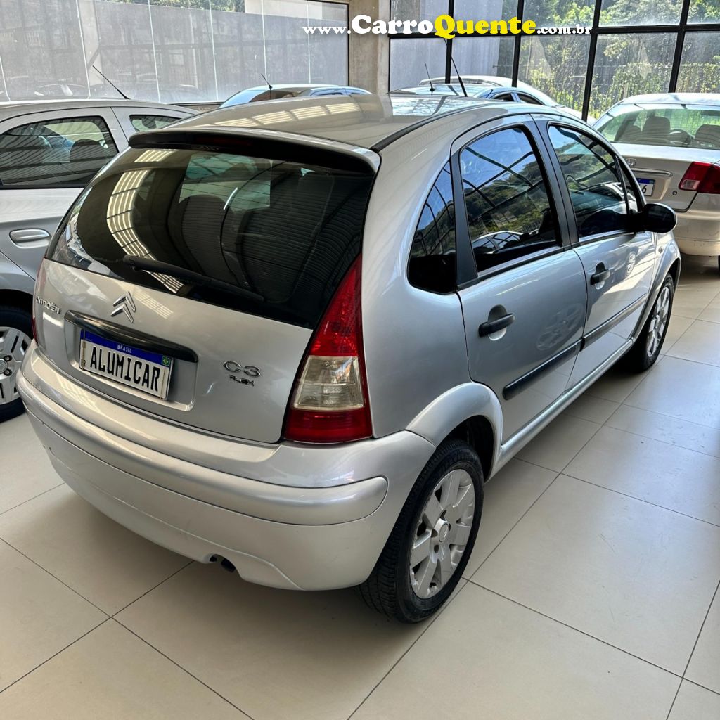 CITROËN   C3 GLX 1.4 GLX SONORA 1.4 FLEX 8V 5P   PRATA 2012 1.4 FLEX - Loja