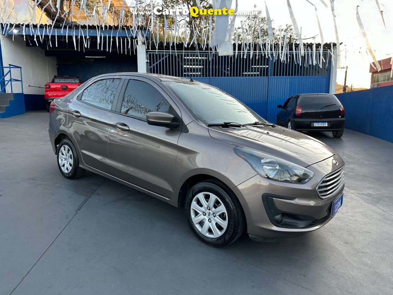 FORD   KA 1.5 SE PLUS 12V FLEX 5P MEC.   CINZA 2020 1.5 FLEX - Loja