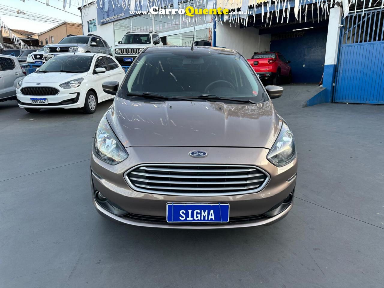 FORD   KA 1.5 SE PLUS 12V FLEX 5P MEC.   CINZA 2020 1.5 FLEX - Loja