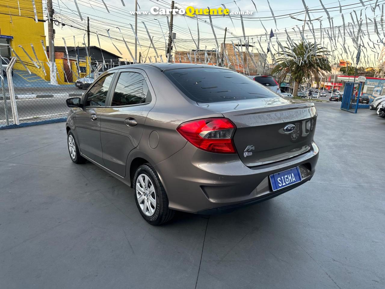 FORD   KA 1.5 SE PLUS 12V FLEX 5P MEC.   CINZA 2020 1.5 FLEX - Loja