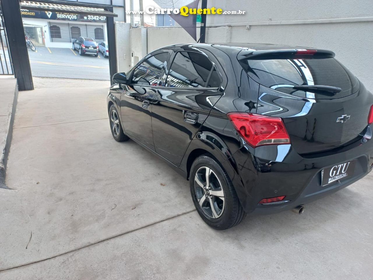 CHEVROLET   ONIX HATCH LTZ 1.4 8V FLEXPOWER 5P AUT.   PRETO 2019 1.4 FLEX - Loja