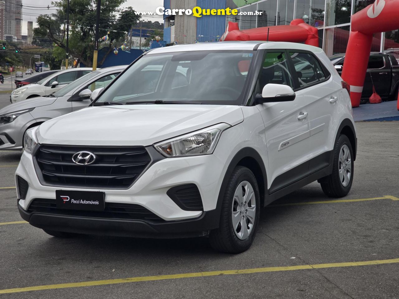 HYUNDAI   CRETA ATTITUDE 1.6 16V FLEX AUT.   BRANCO 2020 1.6 FLEX - Loja