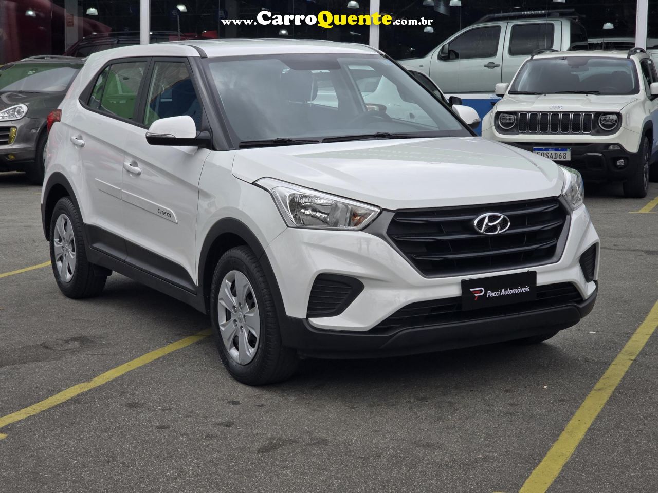 HYUNDAI   CRETA ATTITUDE 1.6 16V FLEX AUT.   BRANCO 2020 1.6 FLEX - Loja