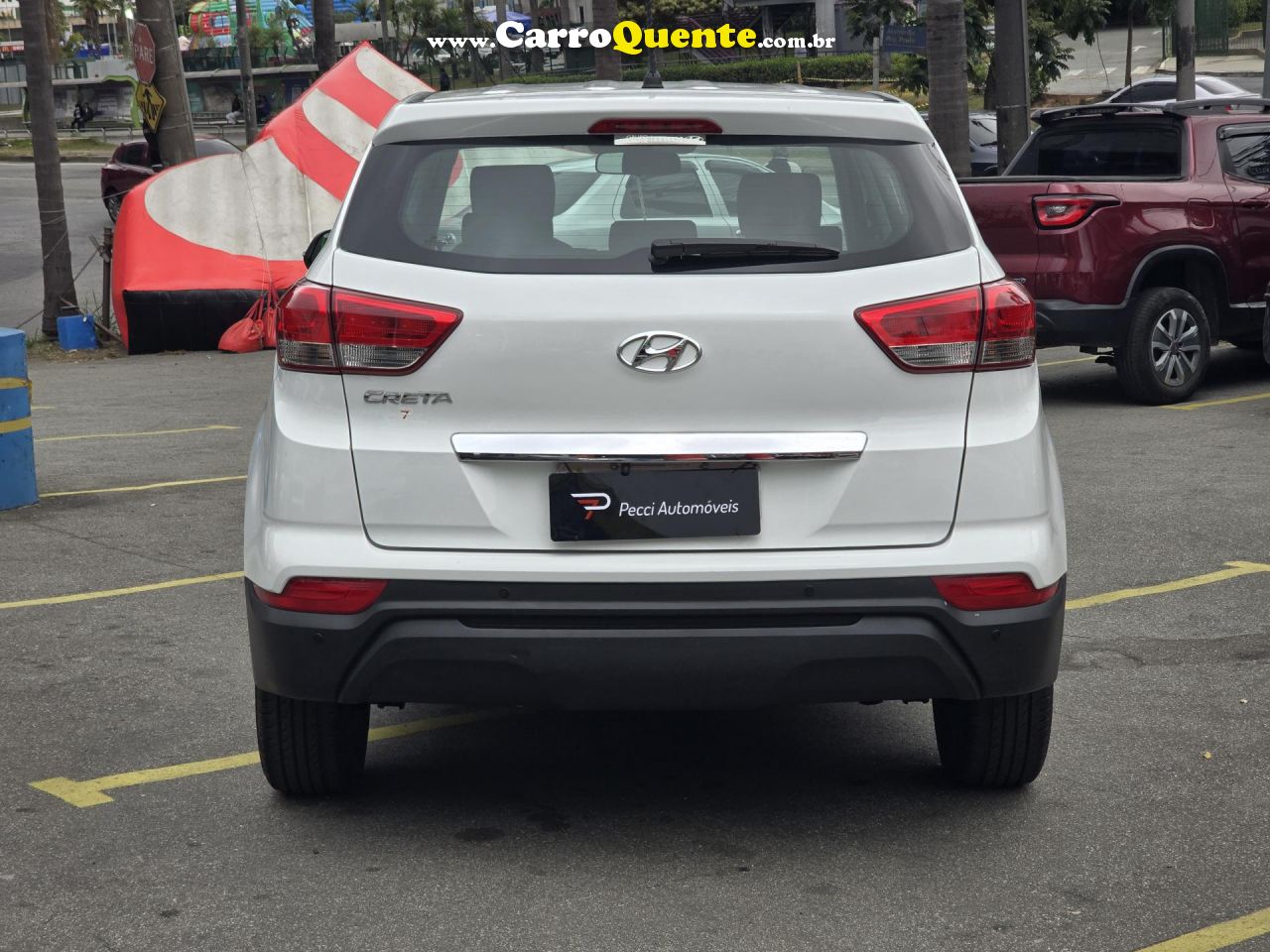 HYUNDAI   CRETA ATTITUDE 1.6 16V FLEX AUT.   BRANCO 2020 1.6 FLEX - Loja