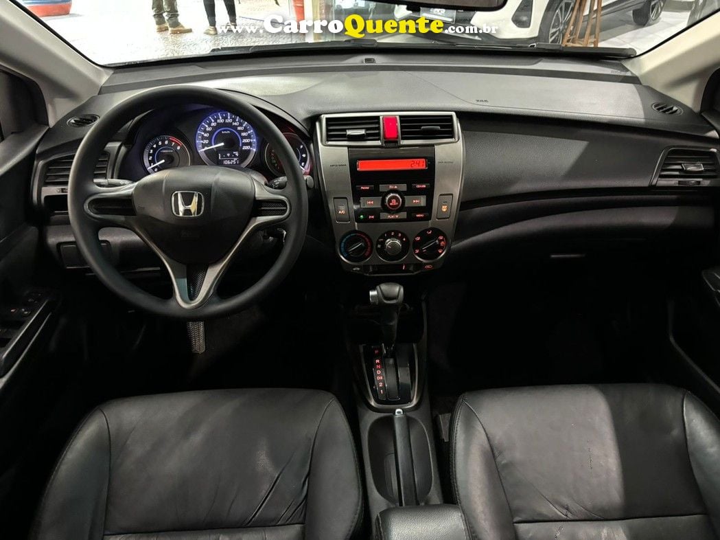 Honda City 1.5 LX 16v Flex 4p Automático Completo C/ Couro - Loja