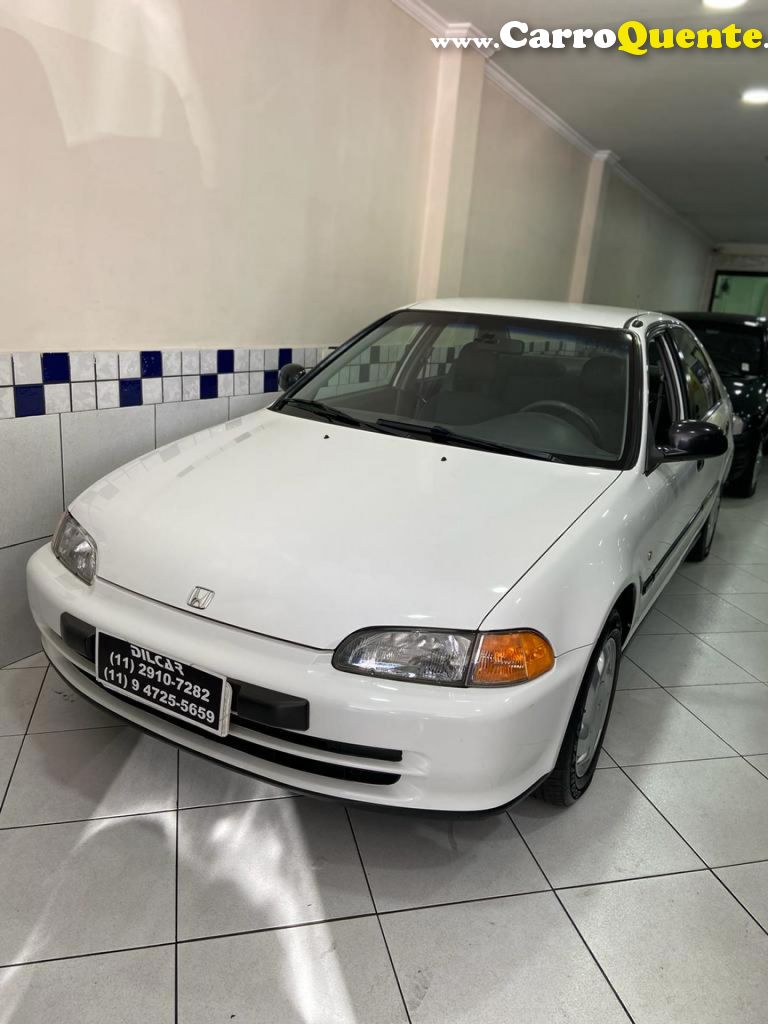 HONDA   CIVIC SEDAN LX 1.51.6   BRANCO 1994 1.5 GASOLINA - Loja