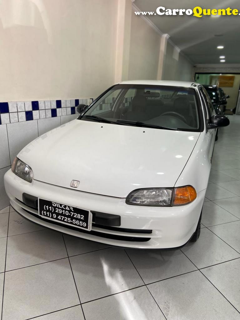 HONDA   CIVIC SEDAN LX 1.51.6   BRANCO 1994 1.5 GASOLINA - Loja