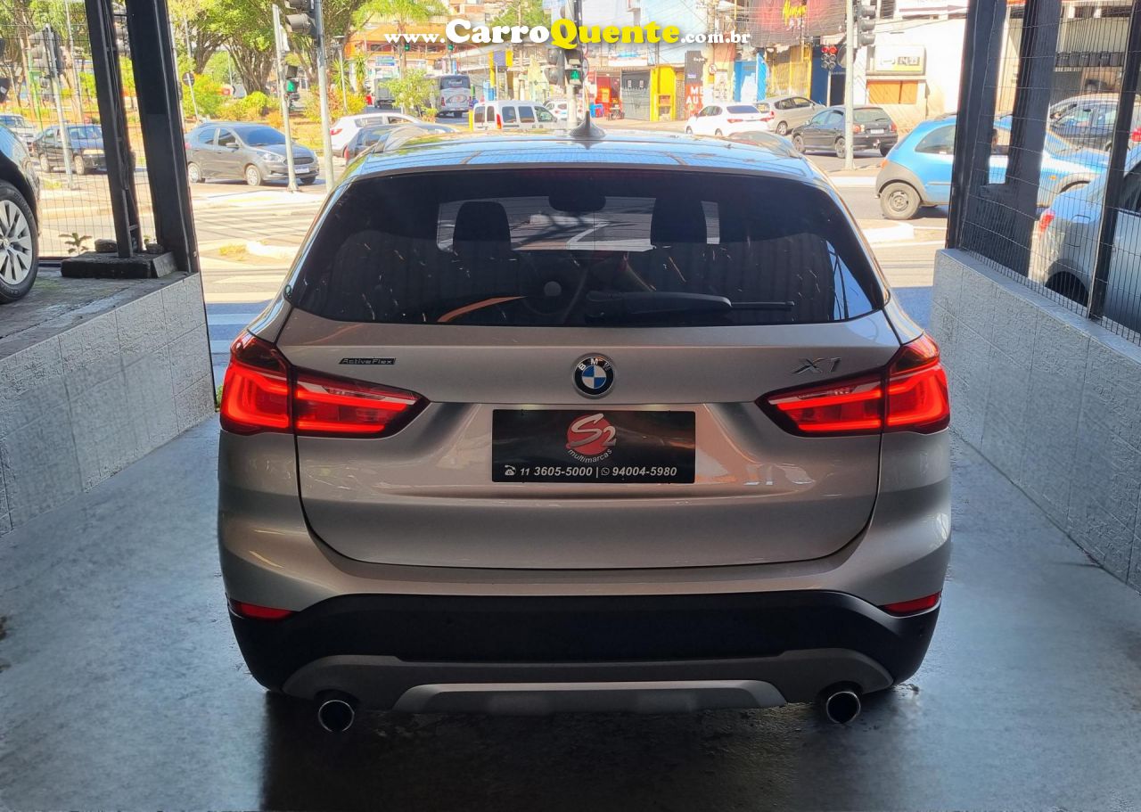 BMW   X1 SDRIVE 20I 2.02.0 TB ACTI.FLEX AUT.   PRATA 2017 2.0 FLEX - Loja