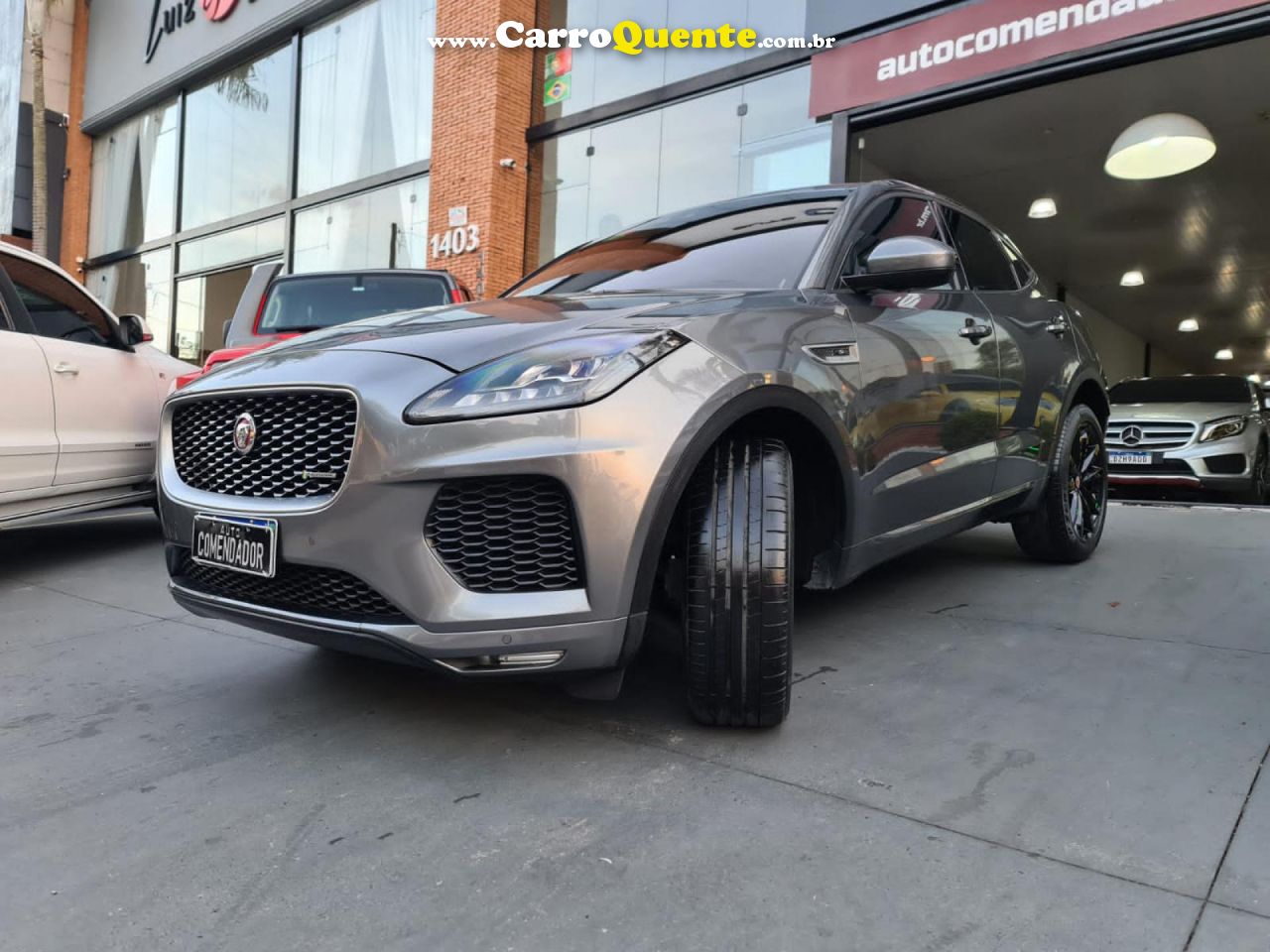 JAGUAR   E-PACE R-DYNAMIC S 2.0 AWD 249CV FLEX   CINZA 2020 2.0 FLEX - Loja