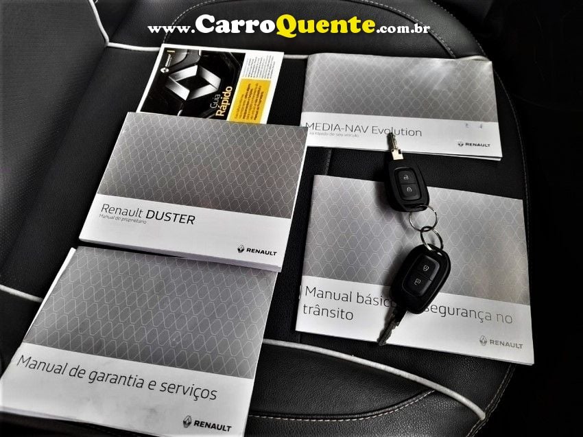 Renault Duster 4X4 DYNAMIQUE TECH ROAD 1.6 FLEX COMPLETA DH.,AC,MULTIMIDIA,RLL,GPS,ETC - Loja