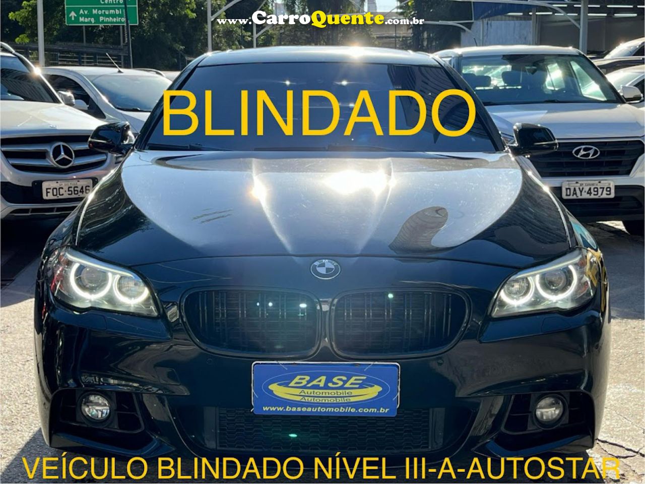 BMW   535IA M SPORT 3.0 24V 306CV BI-TURBO   PRETO 2015 3.0 GASOLINA - Loja